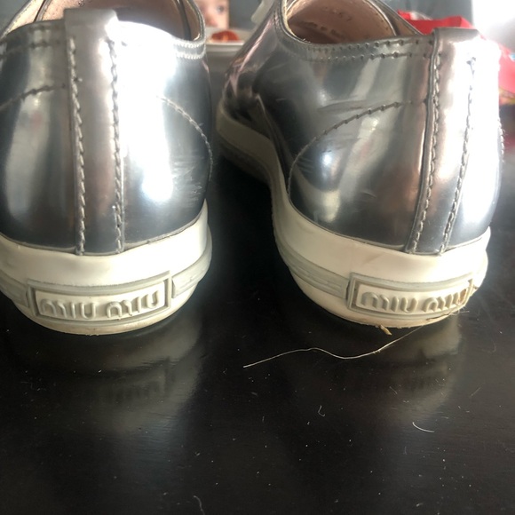 Authentic Miu Miu Crystal Embellished Sneakers - Picture 9 of 9